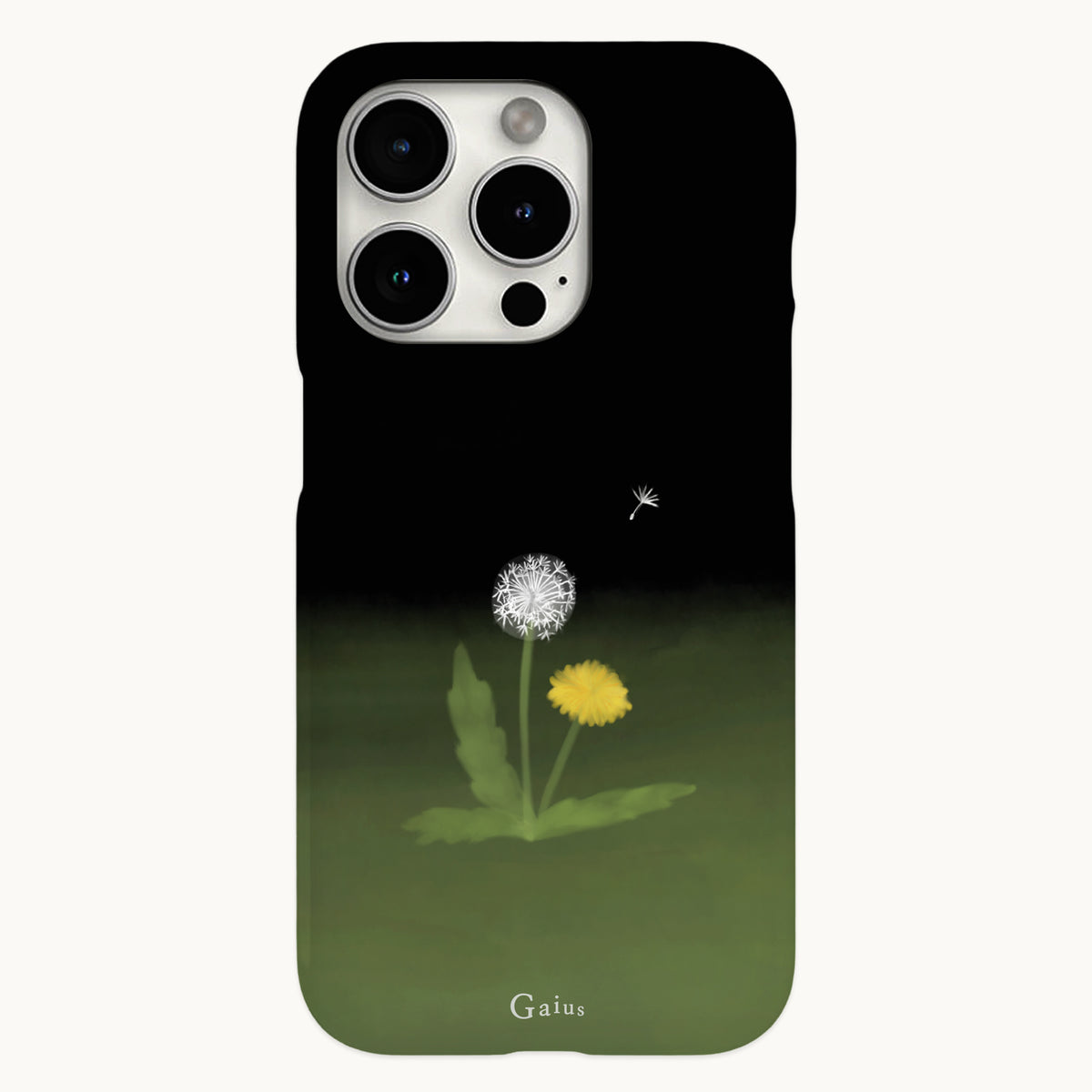gaius-fw-26-midnight-dandelion-case-glossy-hard-black-size