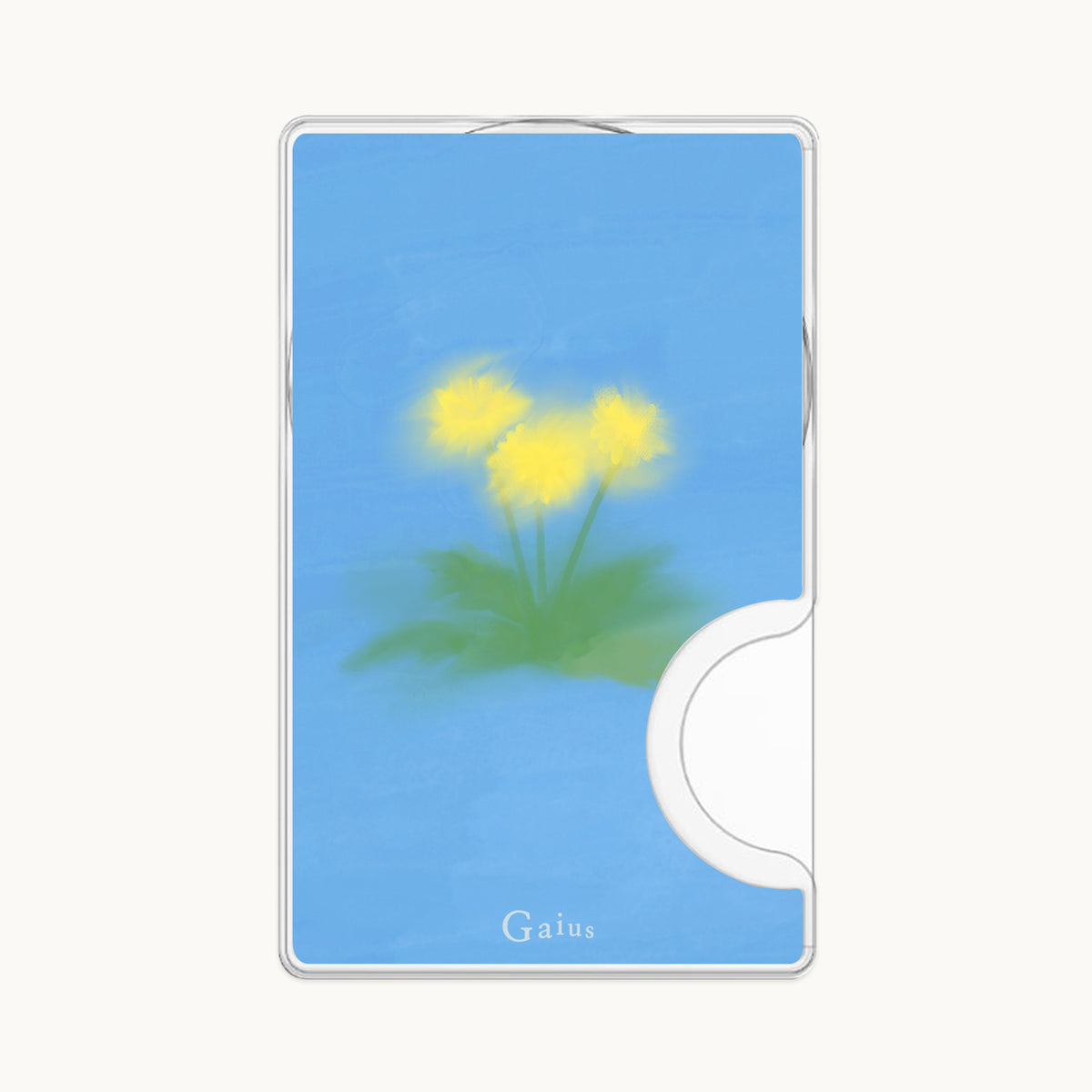 gaius-fw-26-blue-dandelion-pocket-glossy-magsafe-blue-size