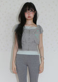 nofficialnoffice-ss-26-strawberry-pocket-zip-up-melange-gray-gray-s