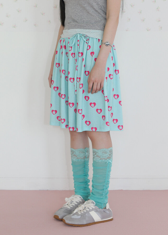 nofficialnoffice-ss-26-lace-trim-shirred-leg-warmers-mint-mint-s