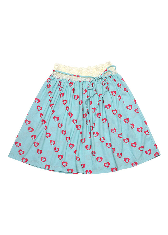 nofficialnoffice-ss-26-heart-berry-side-tie-skirt-mint-mint-s