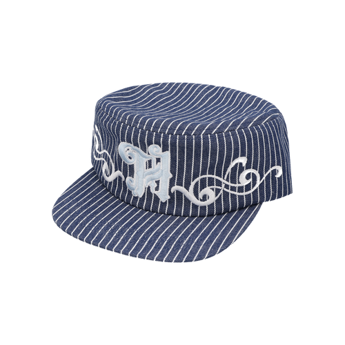 honkyo-ss-26-soldier-girl-pillbox-cap-stripe-navy-s
