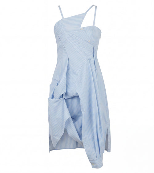 arts-de-base-ss-26-draping-shirt-sleevless-one-piece-white-s