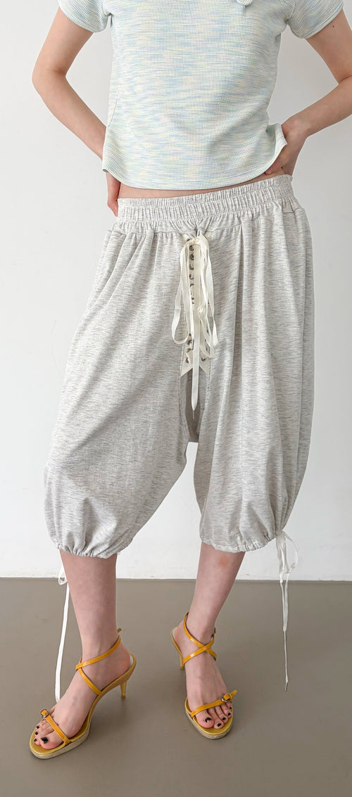 faerie-ss-26-lace-up-half-pants-light-melange-light-melange-s