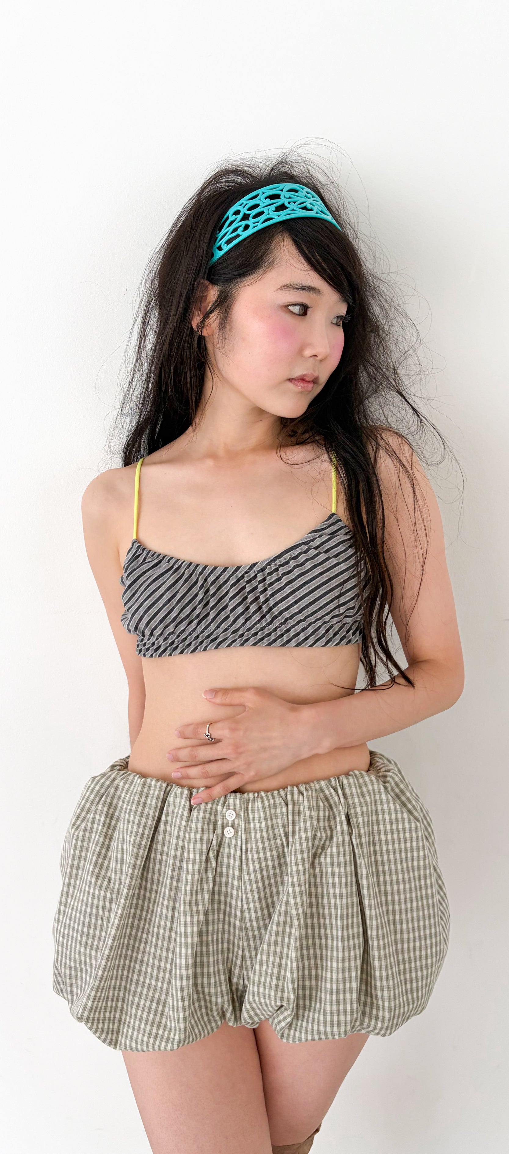 ワンピース [fa.er.ie]la chambre dress (grey) FAERIE La chambre bralette grey – SellerWork