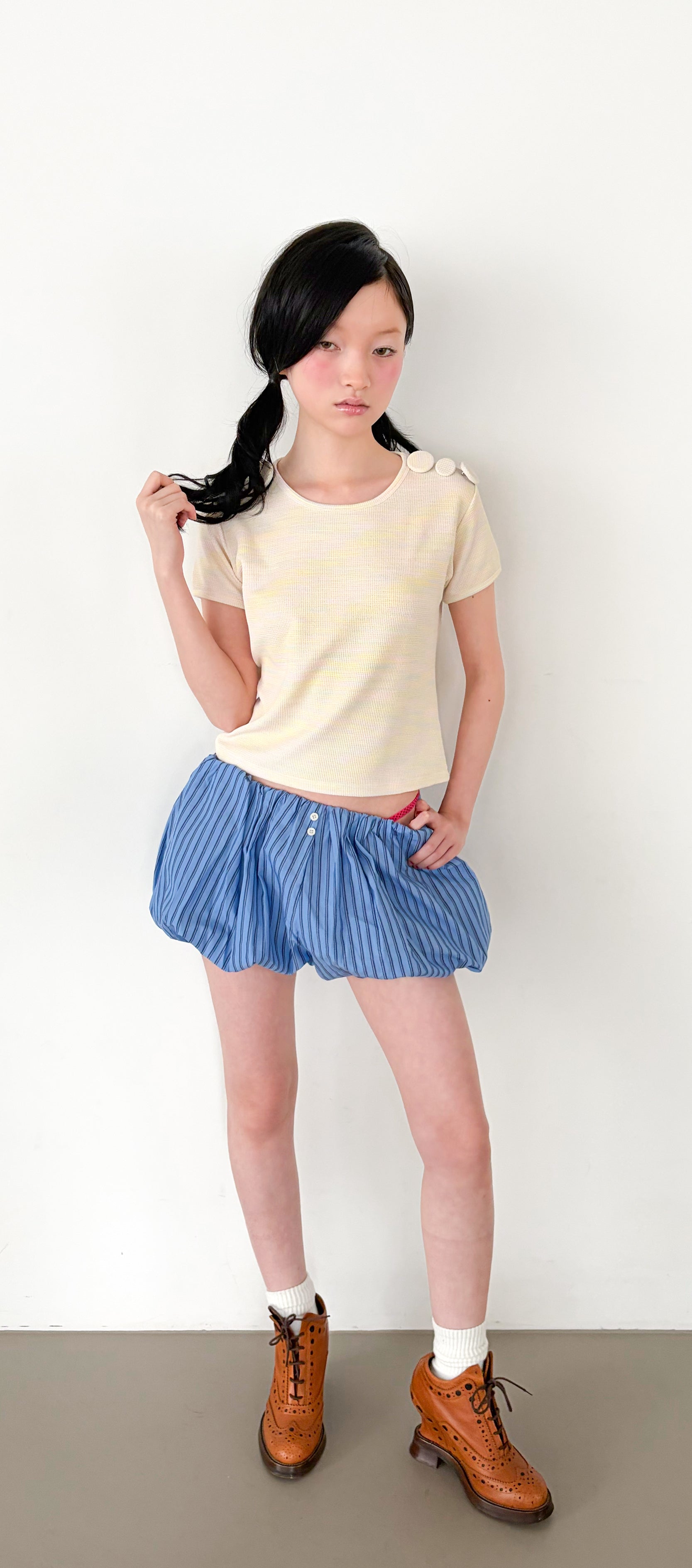 faerie-ss-26-cotton-volume-shorts-stripe-stripe-s