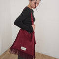 opening-sunshine-fw-26-western-fringe-detail-suede-bag-red-red-s