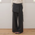 opening-sunshine-fw-26-two-tuck-buckle-point-layered-slacks-charcoal-charcoal-s