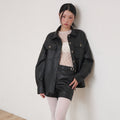 opening-sunshine-fw-26-belted-button-point-leather-shirt-black-black-s