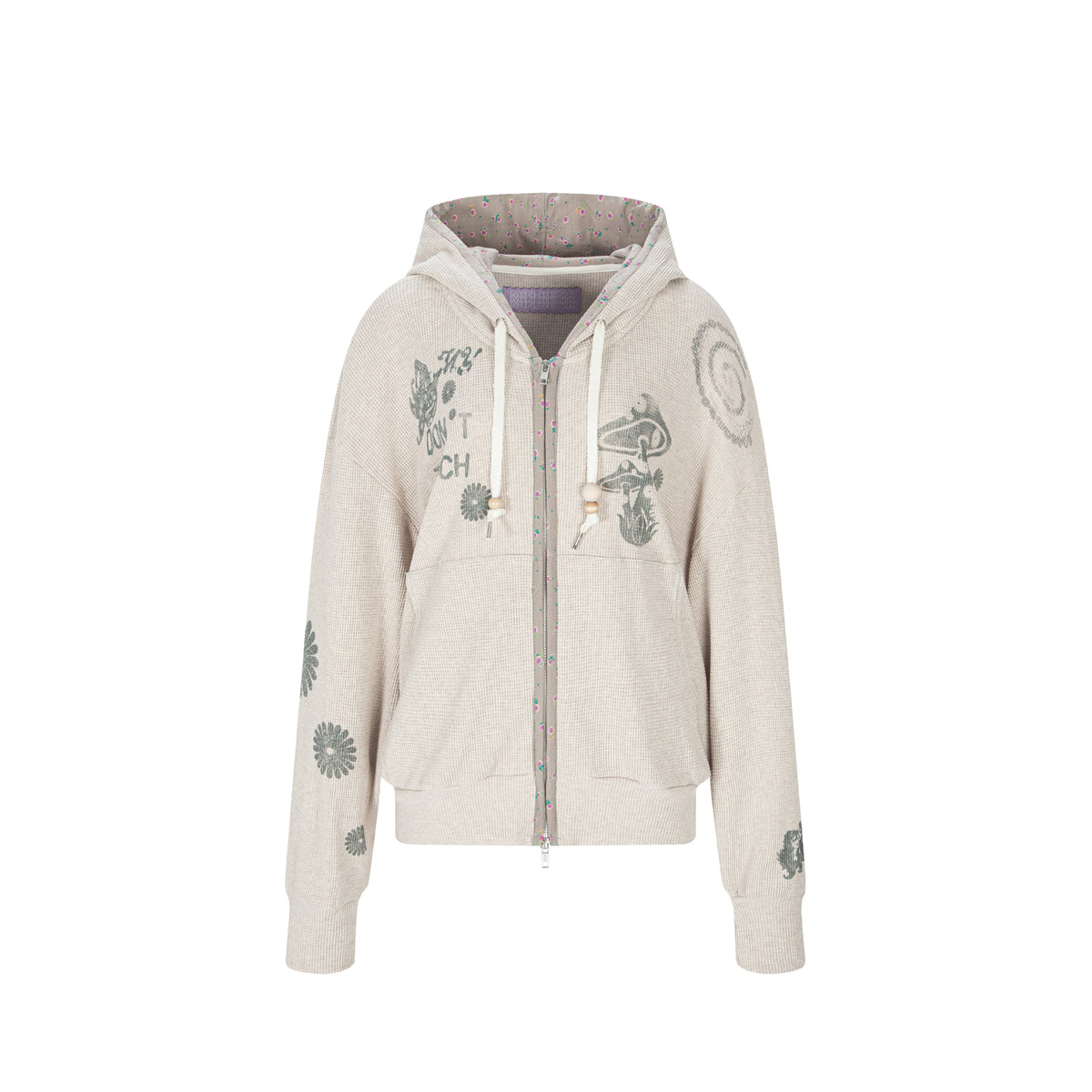 minjiena-fw-26-daisy-waffle-hoodie-ivory-s