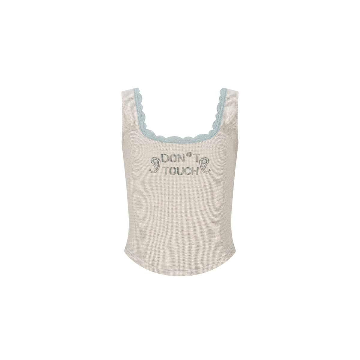 minjiena-fw-26-daisy-waffle-sleeveless-ivory-s