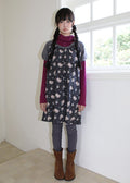 nofficialnoffice-fw-26-vintage-floral-raglan-dress-charcoal-charcoal-s