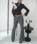 angelnumber555-fw-26-pinstripe-low-waist-pants-dark-grey-dark-gray-dark-gray-s