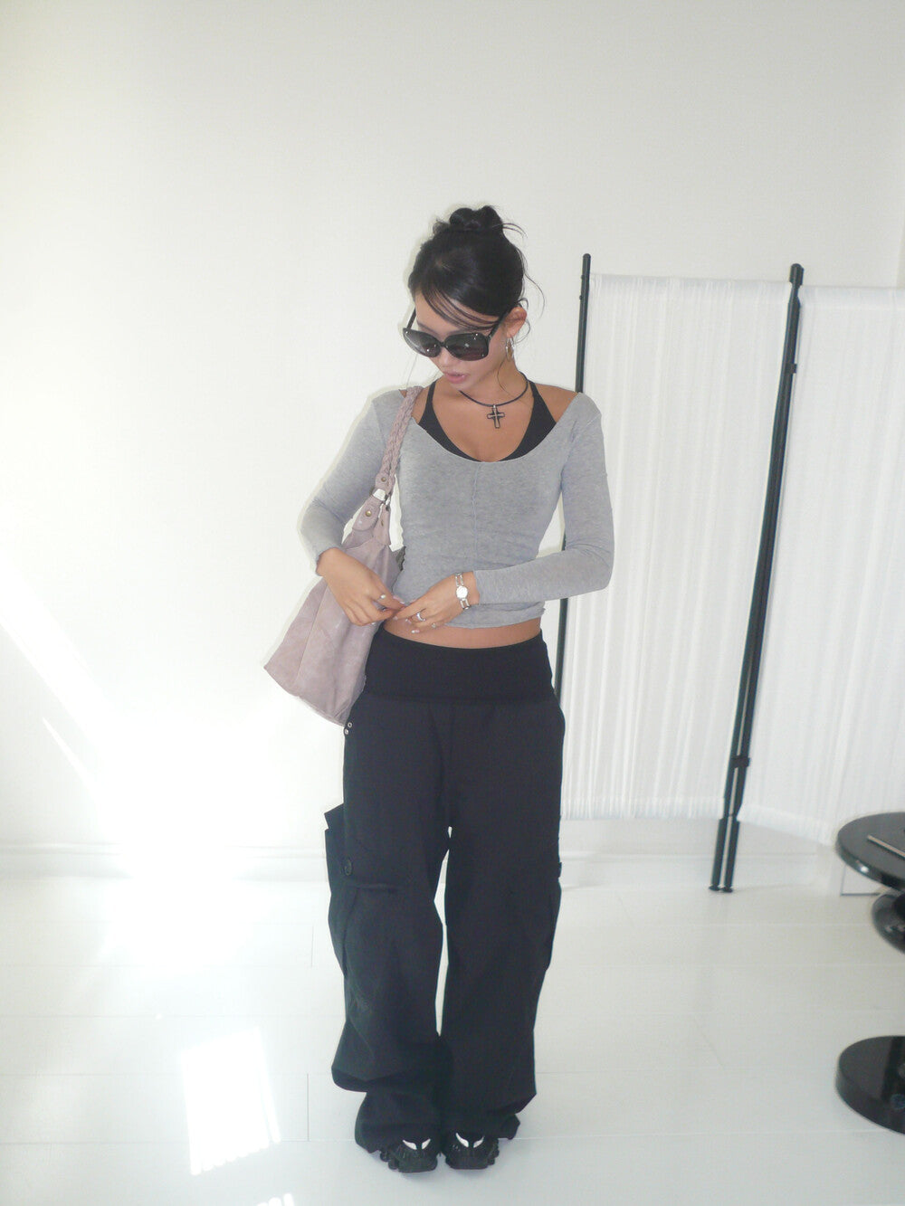 angelnumber555-fw-26-banding-boyfriend-cargo-pants-denim-s