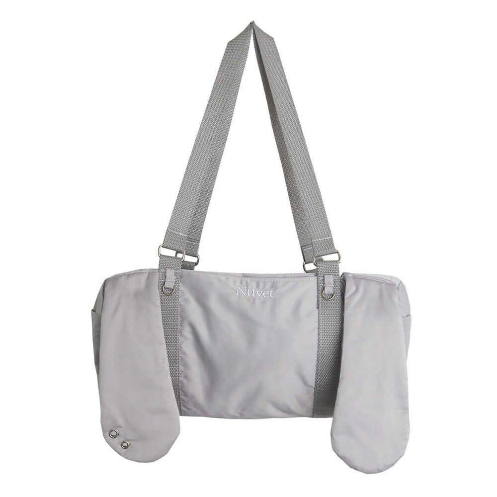 nuyet-fw-26-piercing-bunny-boston-bag-grey-gray-size