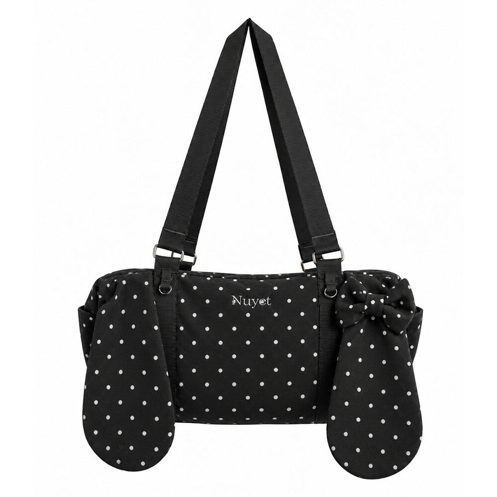 nuyet-fw-26-bunny-ribbon-boston-bag-black-black-size