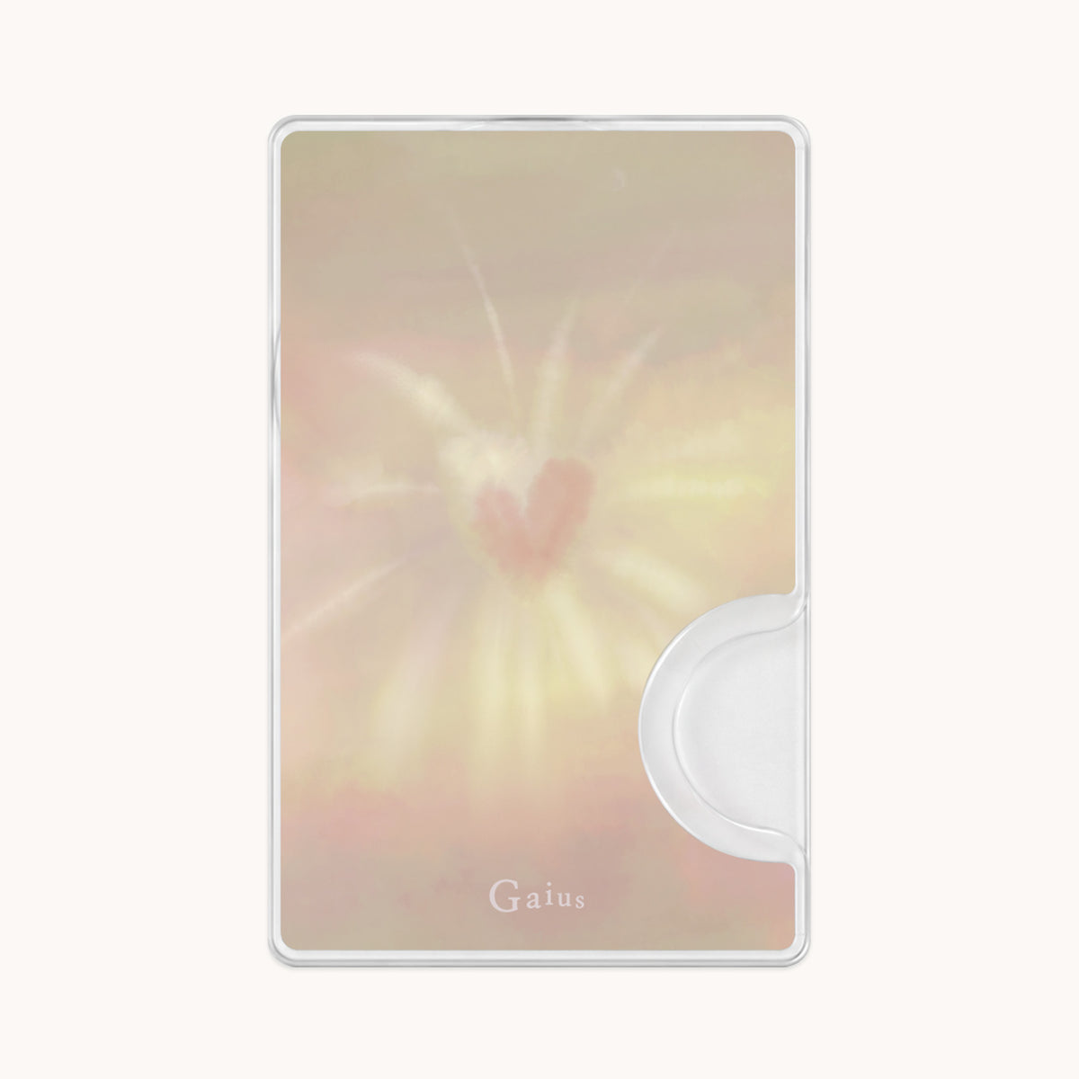 gaius-fw-26-love-burst-pocket-glossy-magsafe-black-size