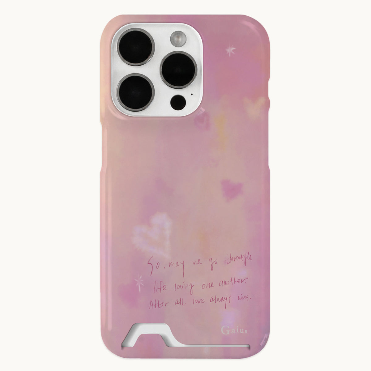 gaius-fw-26-love-within-case-glossy-card-black-size