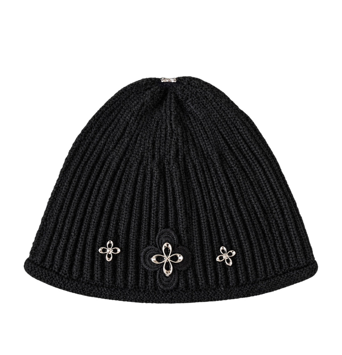 surgery-fw-26-surgery-combined-clover-logo-beanie-black-black-s
