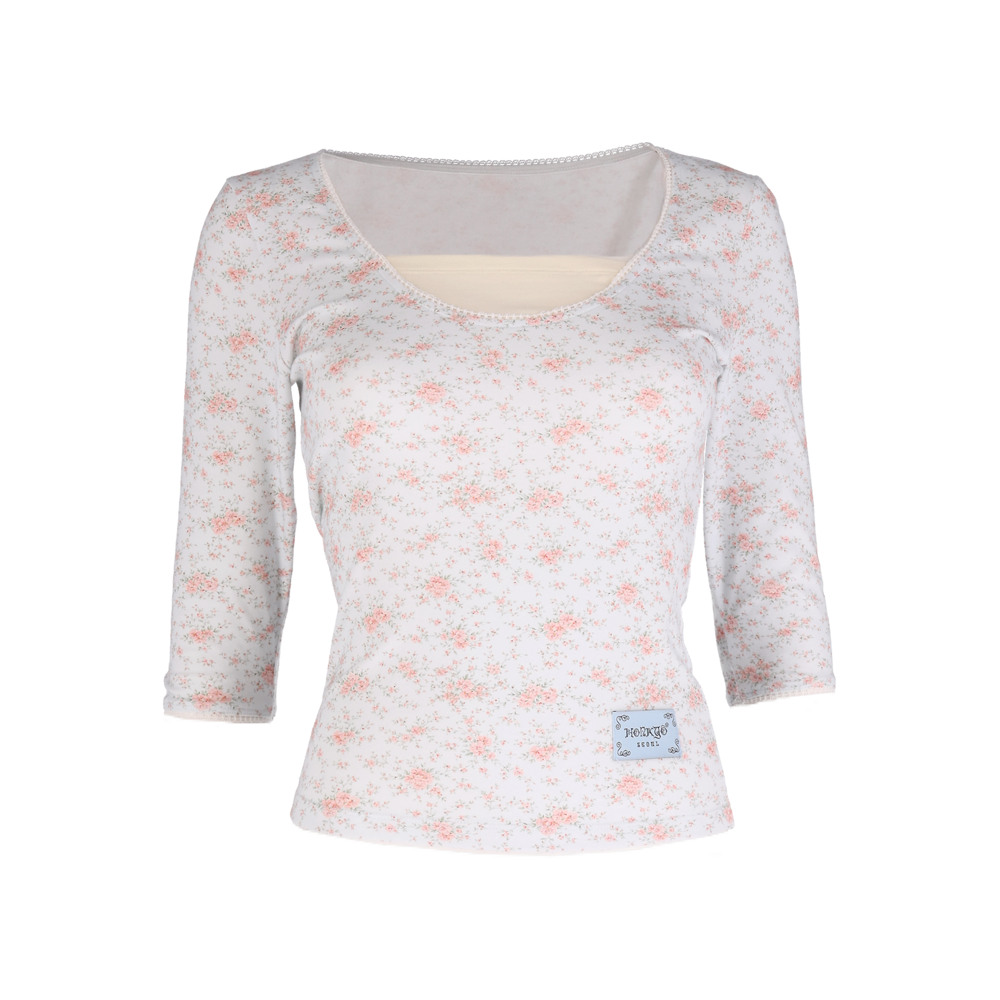 honkyo-fw-26-layered-floral-lacey-half-tee-white-s