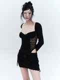 mlk-fw-26-flower-lace-seethrough-long-sleeve-corset-black-black-s