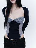 mlk-fw-26-flower-lace-seethrough-long-sleeve-corset-navy-navy-s