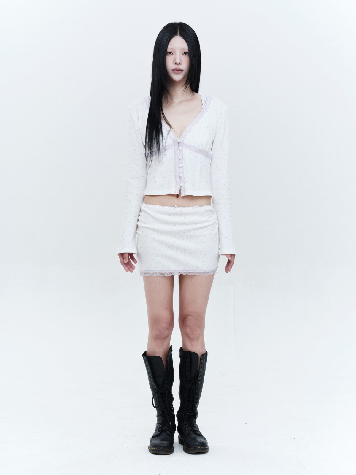 mlk-fw-26-lace-flower-waffle-skirt-white-white-s