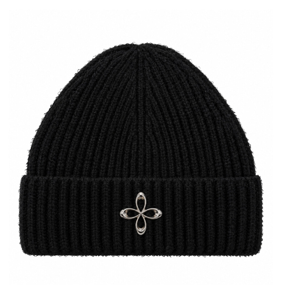 surgery-fw-26-surgery-clover-logo-beanie-ver-3-black-black-s
