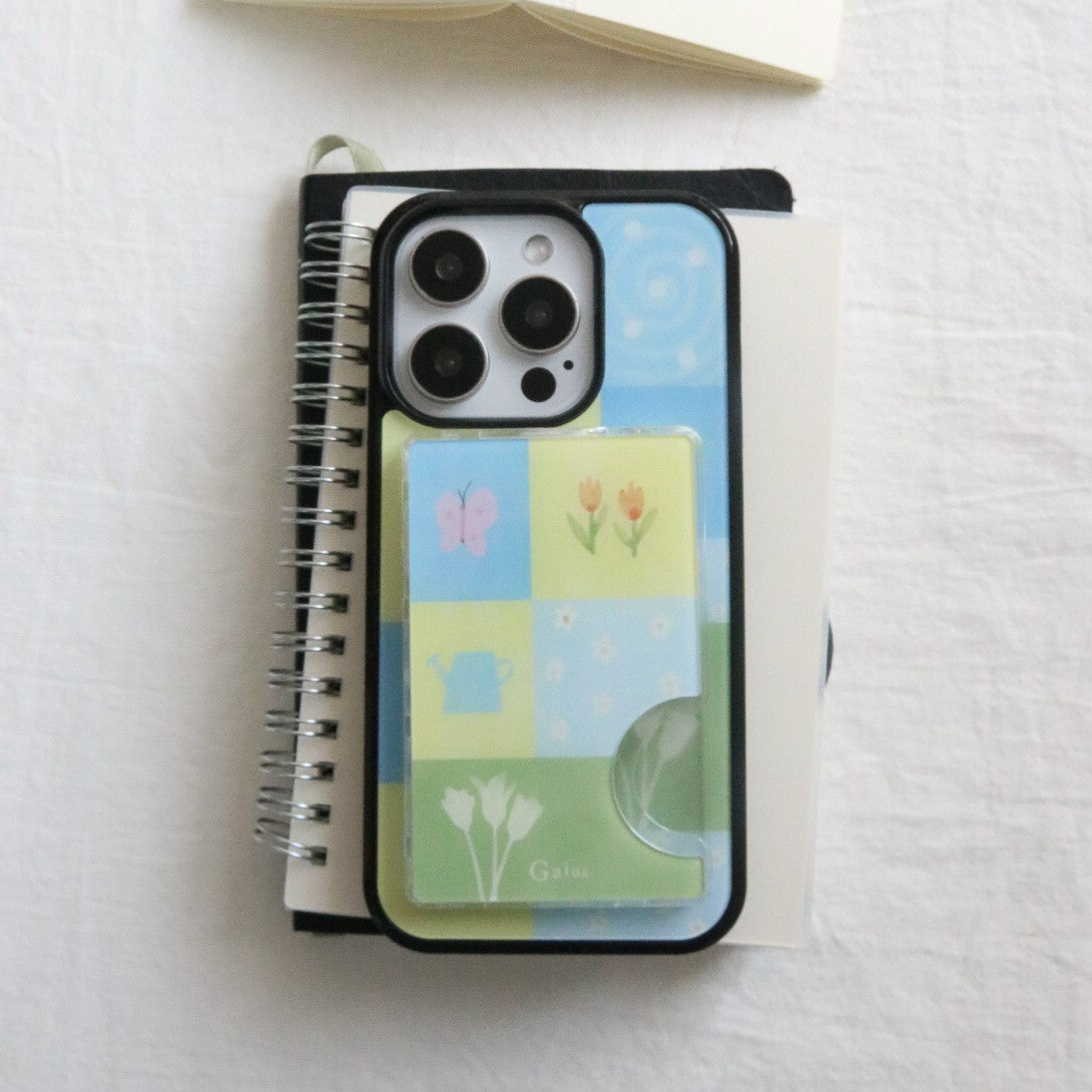 gaius-fw-26-spring-patchwork-case-set-black-size