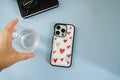 gaius-fw-26-heart-case-red-black-bumper-set-black-black-size