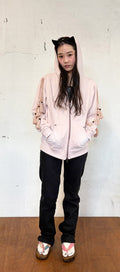 faerie-fw-26-f-e-e-s-tassel-hood-zip-up-pink-pink-s