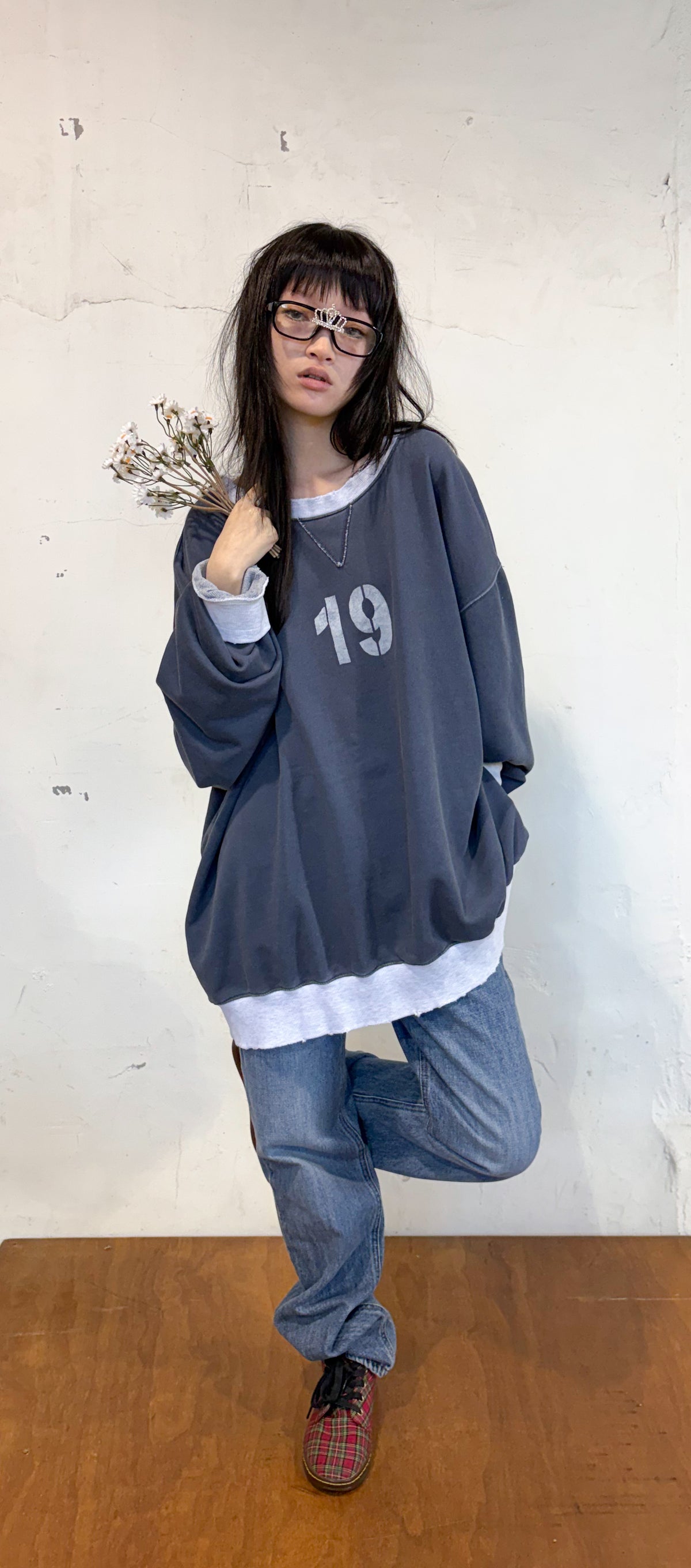 faerie-fw-26-f-e-e-s-number-boxy-mtm-navy-navy-s