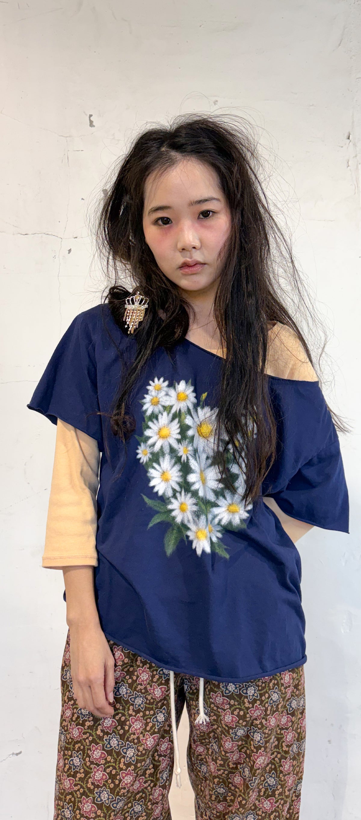 faerie-fw-26-f-e-e-s-miss-daisy-top-navy-navy-s
