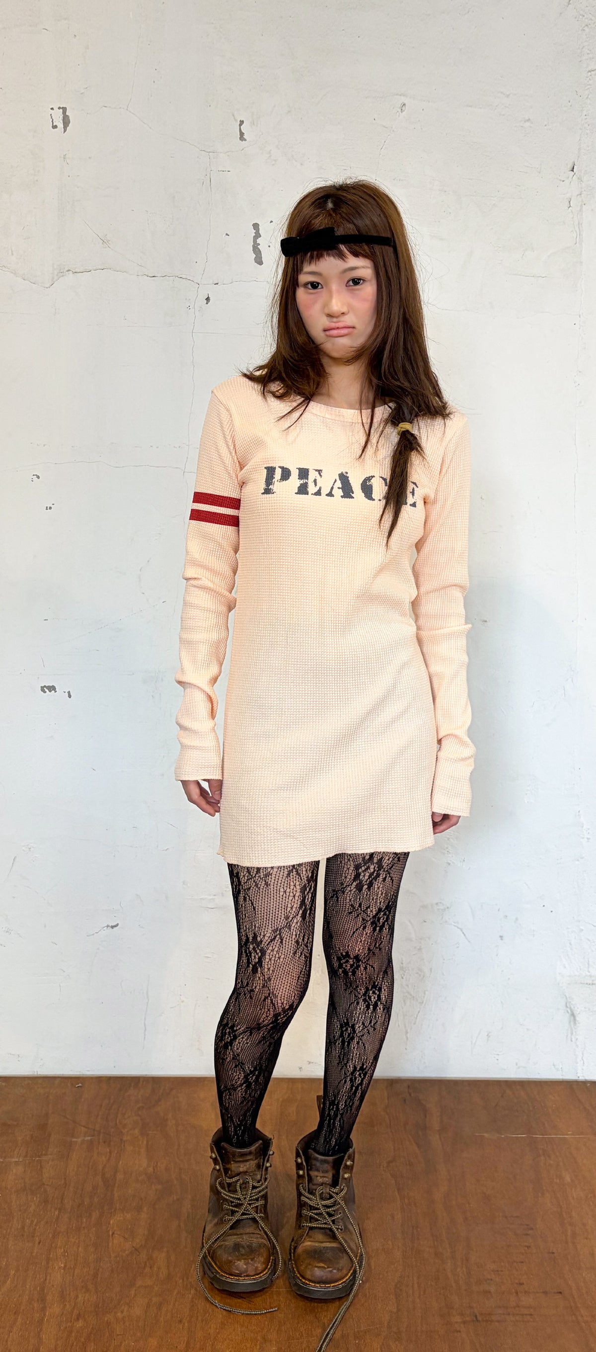 faerie-fw-26-f-e-e-s-peace-waffle-dress-apricot-apricot-s