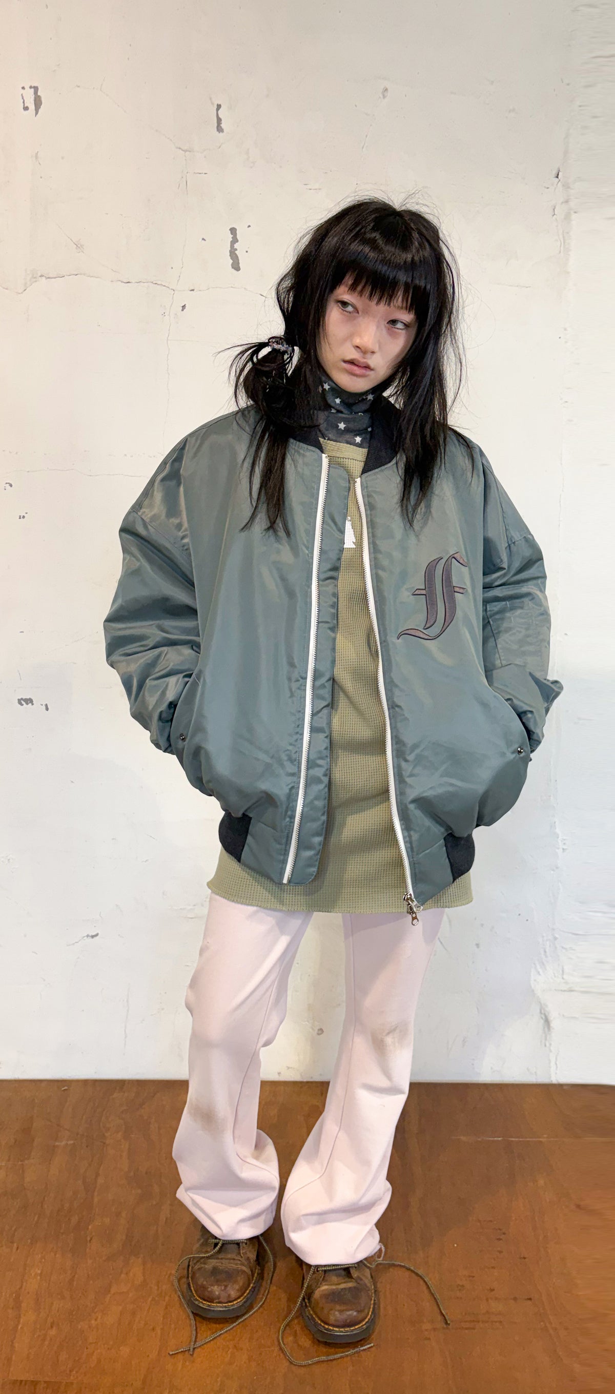 faerie-fw-26-f-e-e-s-patch-bomber-padded-jacket-grey-grey-s