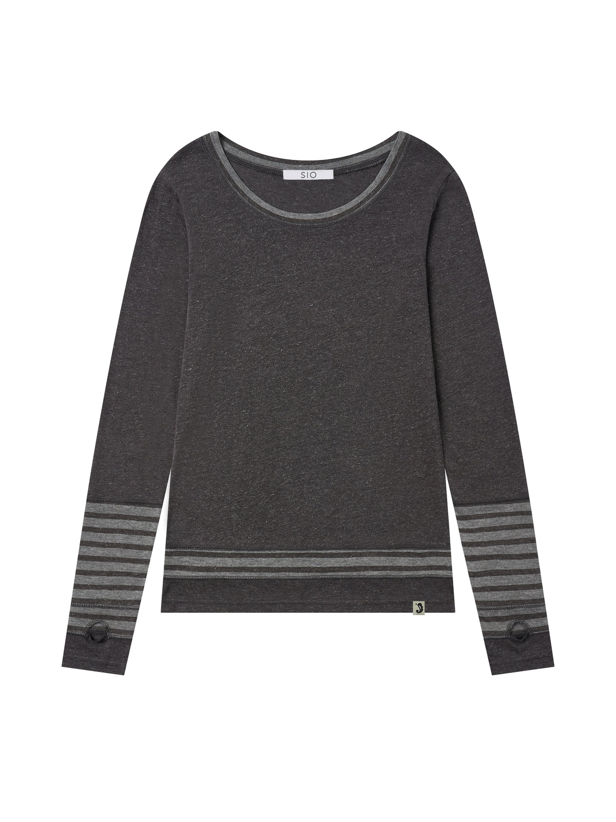 sio-fw-26-stripe-cover-stitch-top-charcoal-charcoal-s