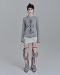 elfelfelf-archives-fw-26-antique-waffle-long-sleeve-melange-melange-s