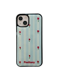 POSITANY Baby flower stripe phone case
