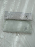 POSITANY Button pouch mint choco