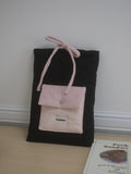 POSITANY Ribbon tie pouch pink