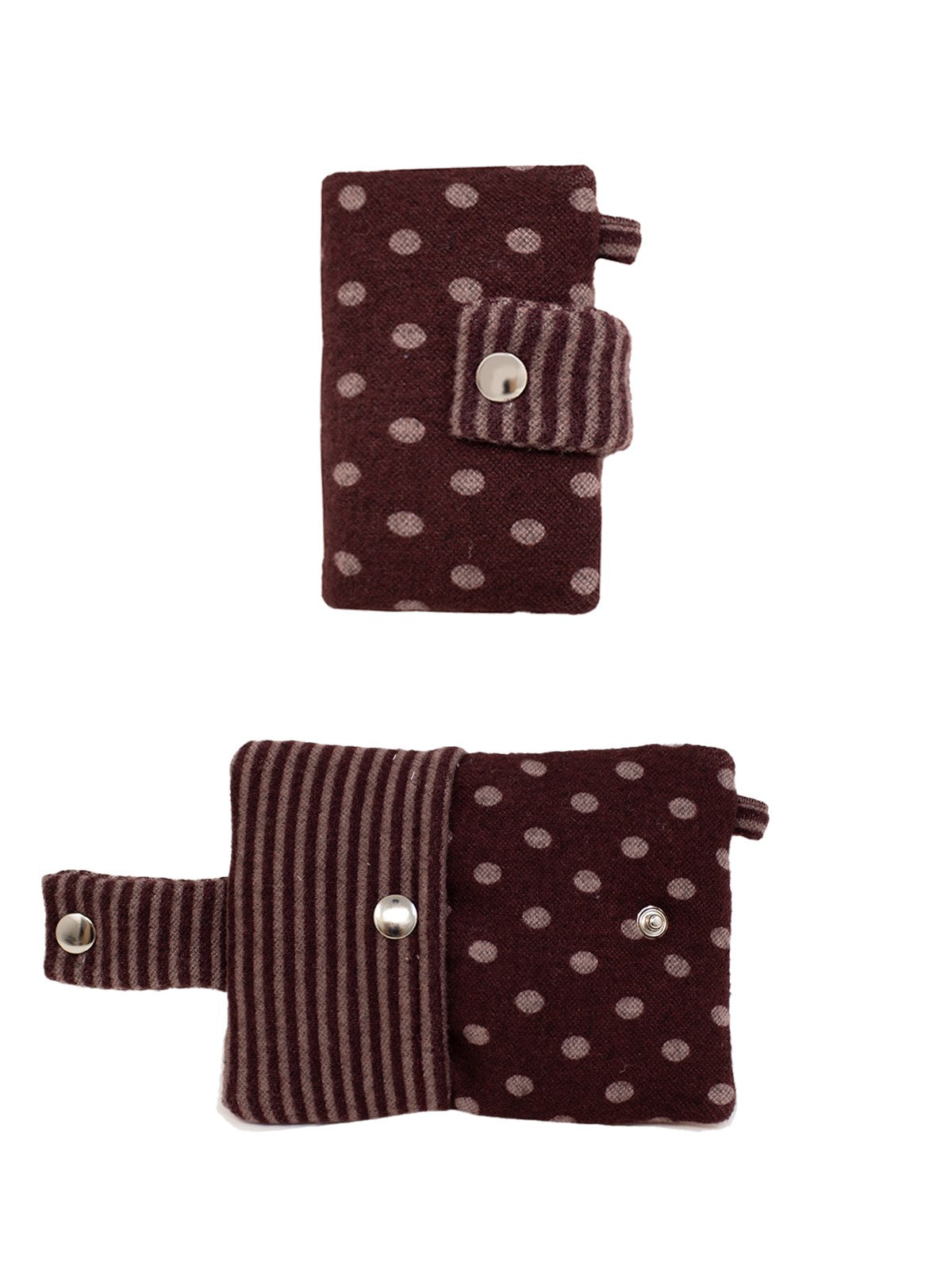 POSITANY Snug card wallet burgundy