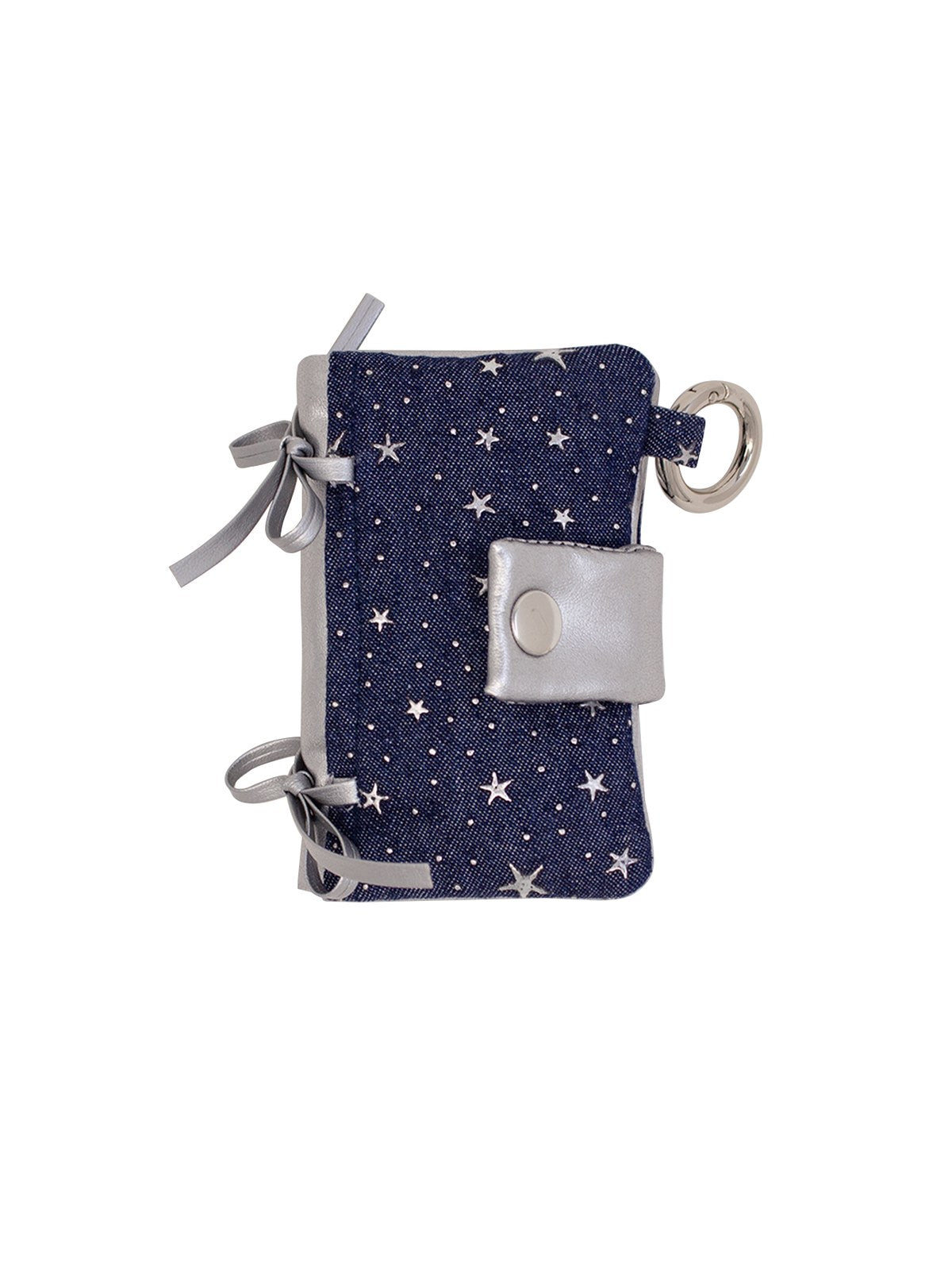POSITANY Snug ribbon card wallet dark blue
