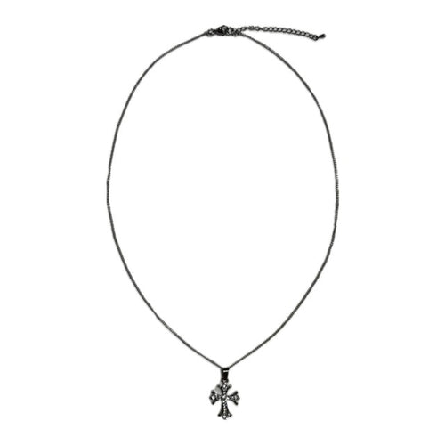 aubrey-fw-25-cross-chain-necklace-silver-o