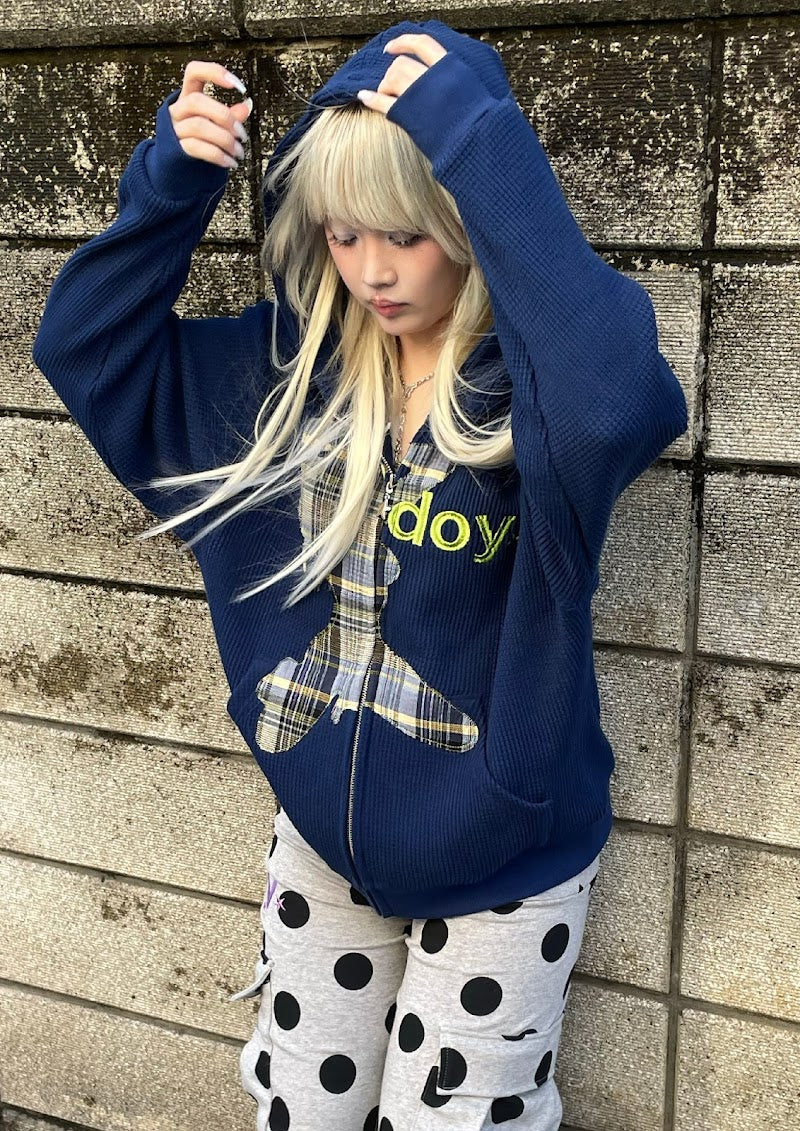 dydo-ss-26-bluedoy-waffle-zip-up-blue-s