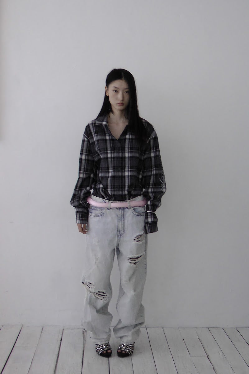 dydo-fw-25-let-me-flannel-shirt-black-check-s