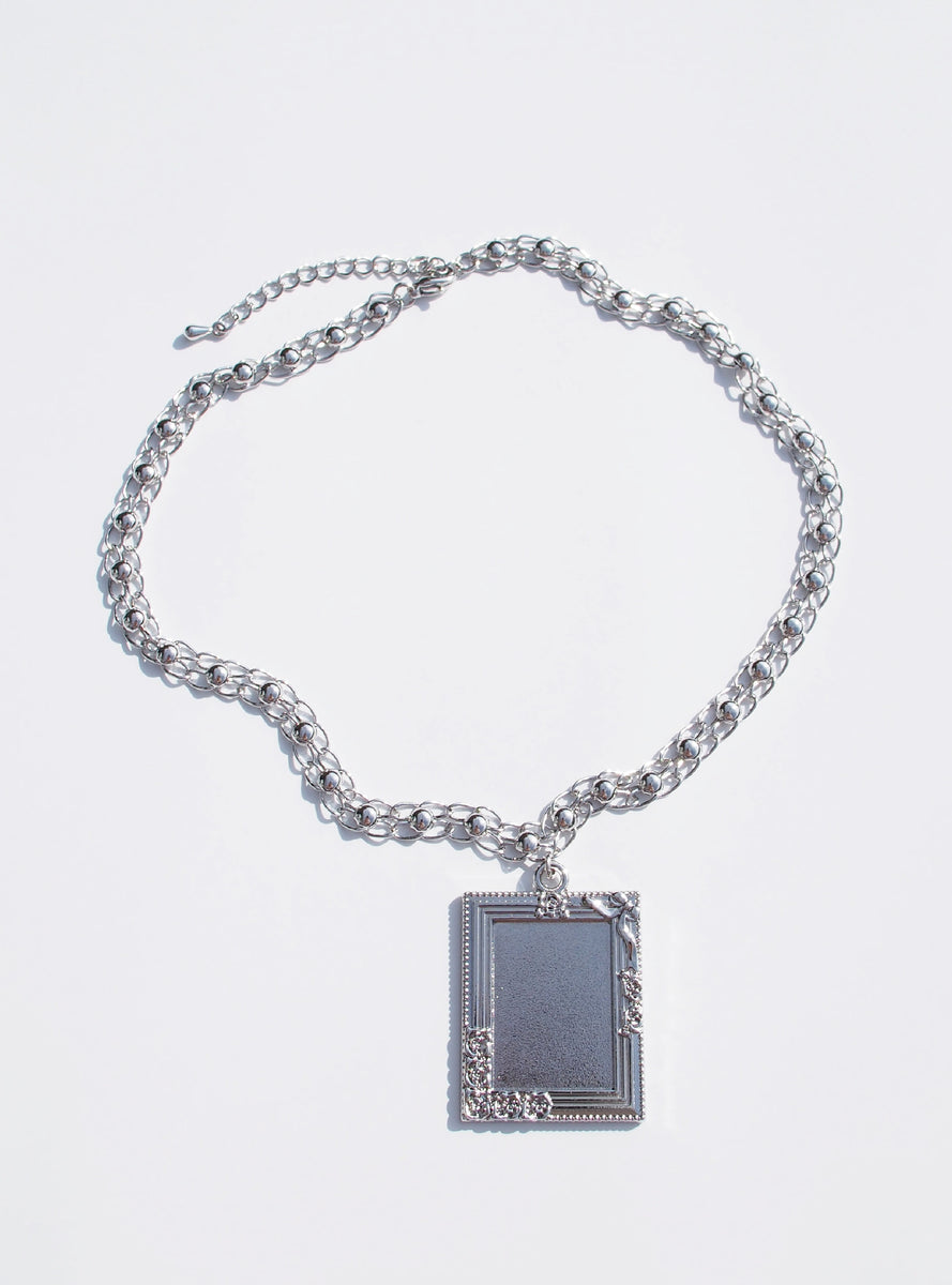 [YOUYOUNG] Seasonless 23 Inodore / love frame necklace – SellerWork