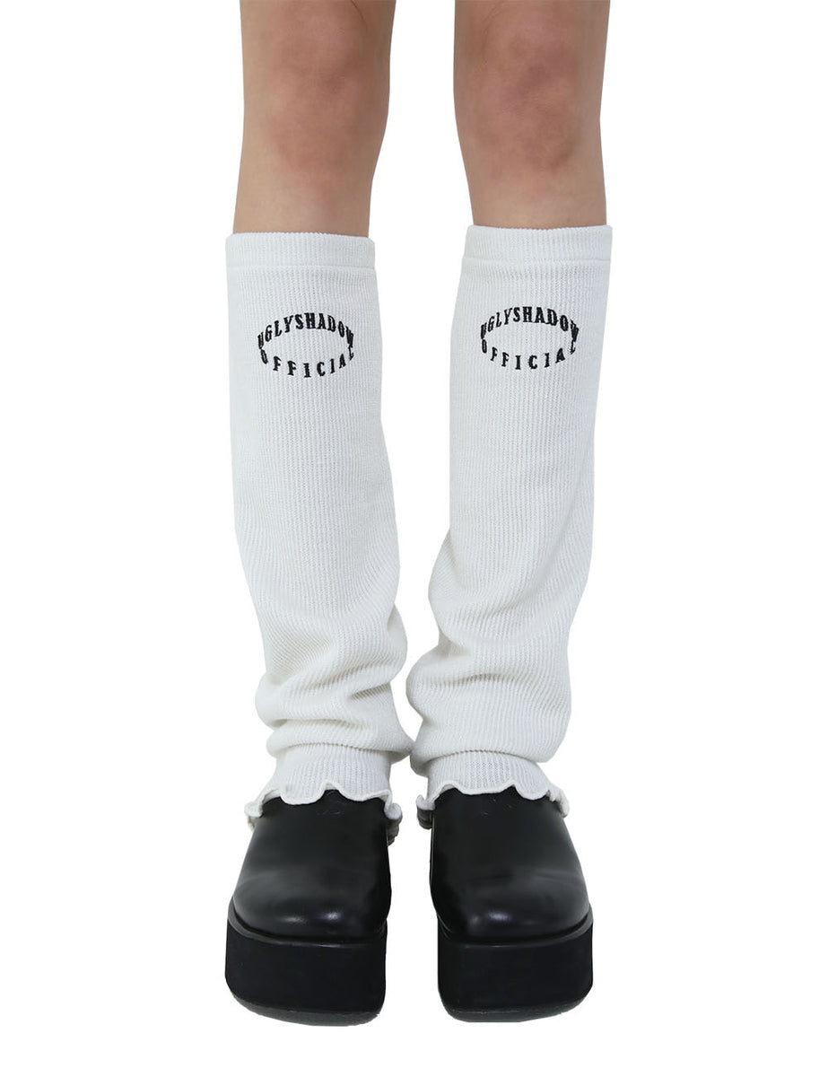 [UGLY SHADOW] Seasonless OFFICIAL LEG WARMERS(IVORY) SellerWork