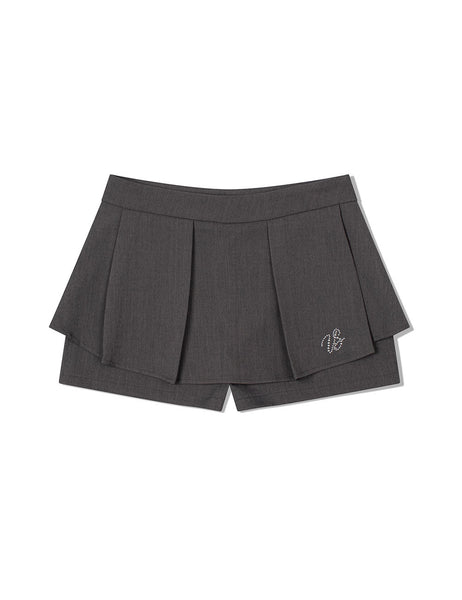 [UGLY SHADOW] FW 23 TULIP PANTS SKIRT(GRAY)