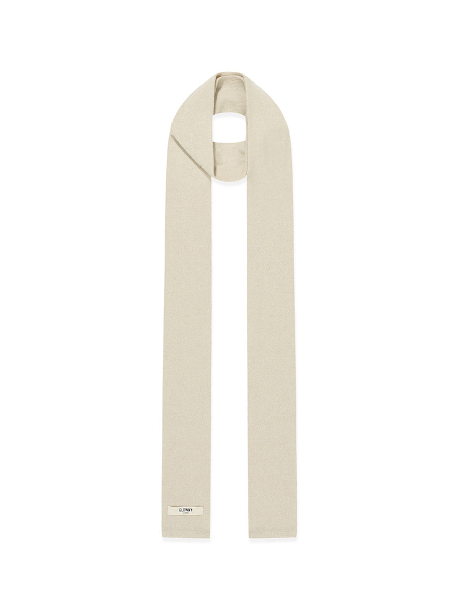 glowny-ss-24-everyday-g-knit-scarf-beige